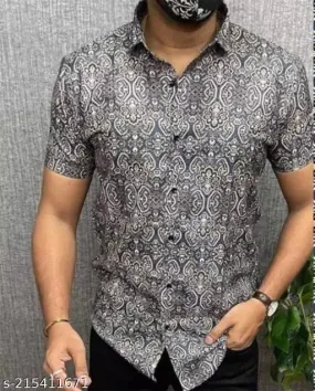 HALF SLEEVE PRINTED SHIRT FOR MEN GV 505