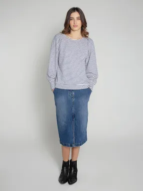 Helena Sweatshirt in Navy Mix