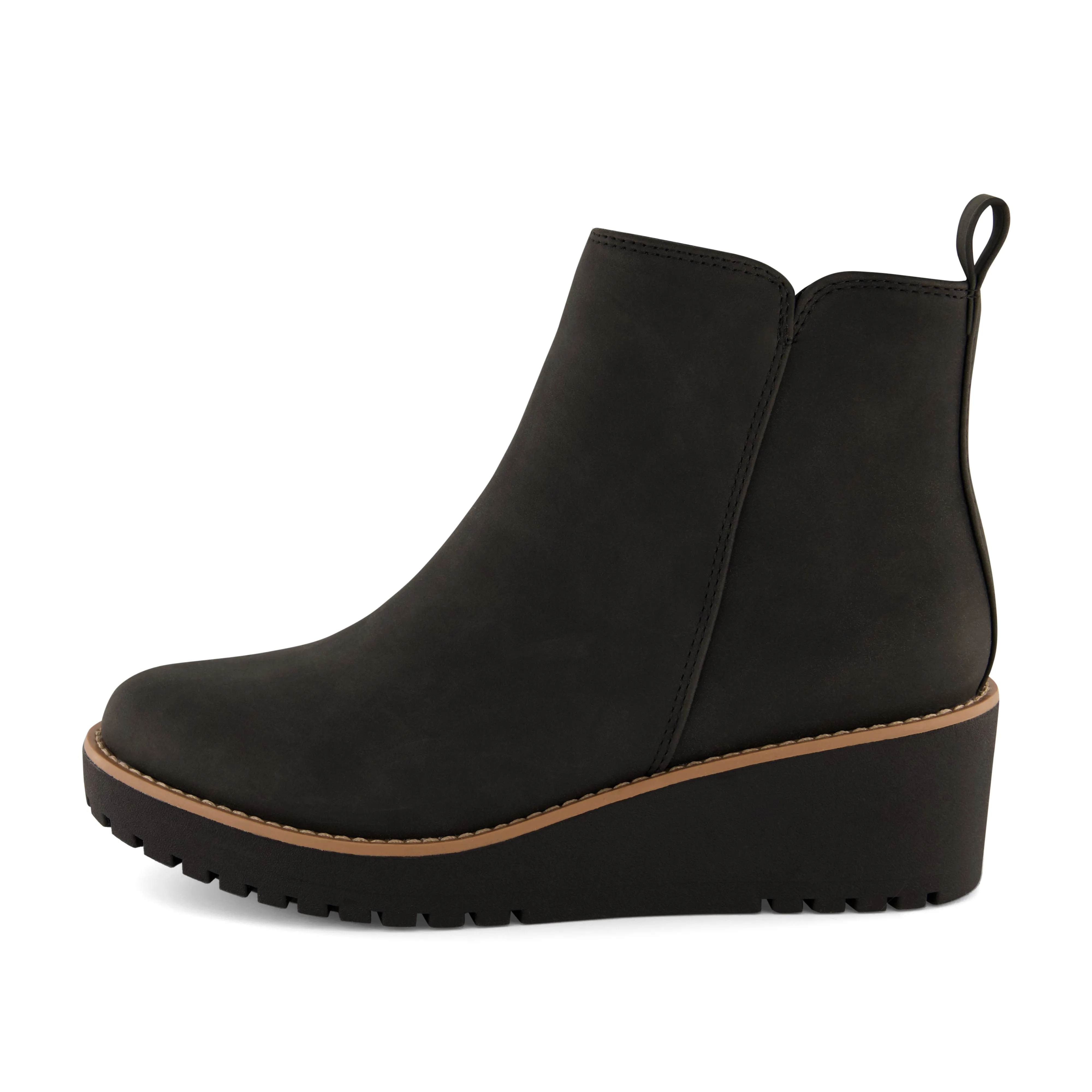 Ilena Slip-on Wedge Bootie