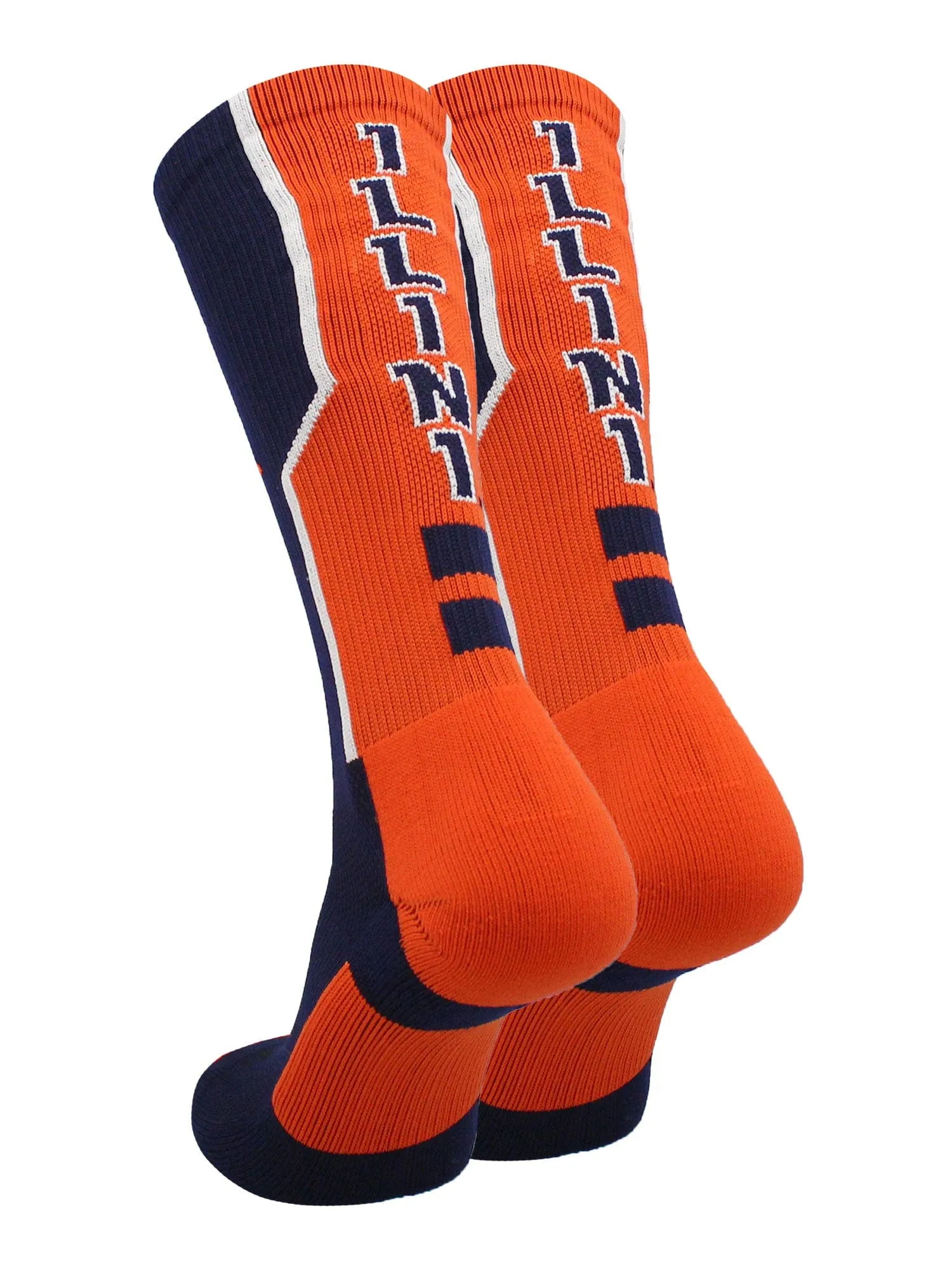 Illinois Fighting Illini Socks Perimeter Crew