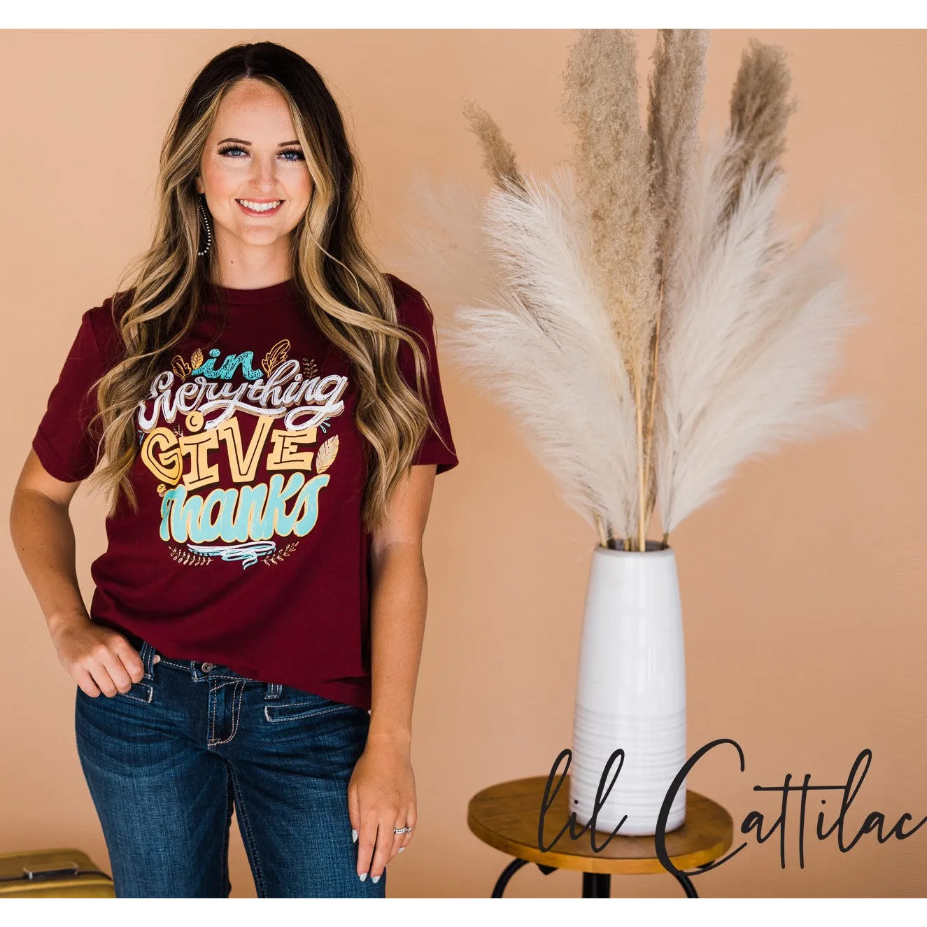 In Everything Give Thanks - Thanksgiving Tee