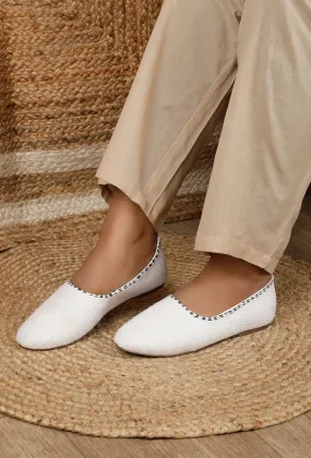 Irish White Pure Hemp Loafers