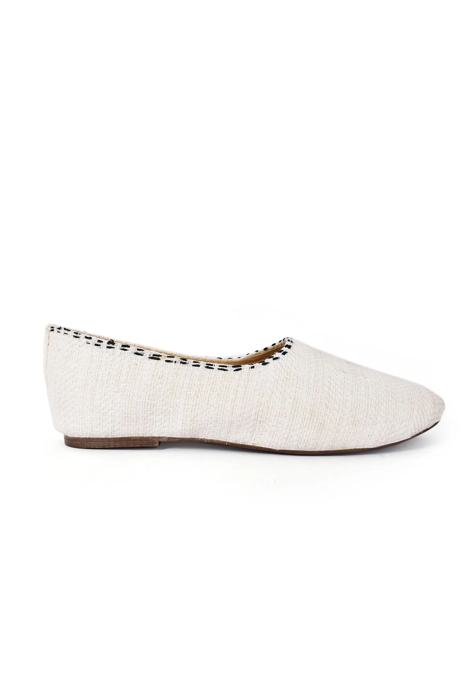 Irish White Pure Hemp Loafers