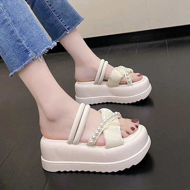 Joskaa 2024 New Chunky Platform Sandals