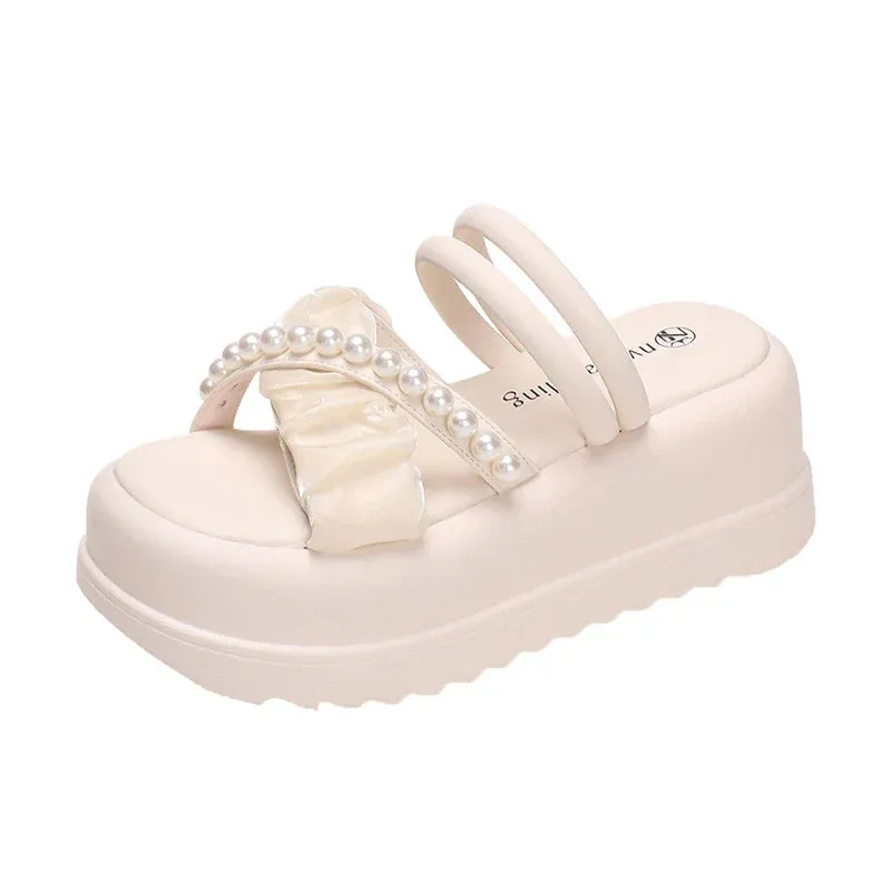 Joskaa 2024 New Chunky Platform Sandals