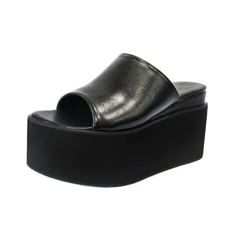 Joskaa 2024 New Chunky Sandals Platform For Womens