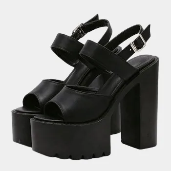 Joskaa 2024 New Extreme Heels Chunky Sandals