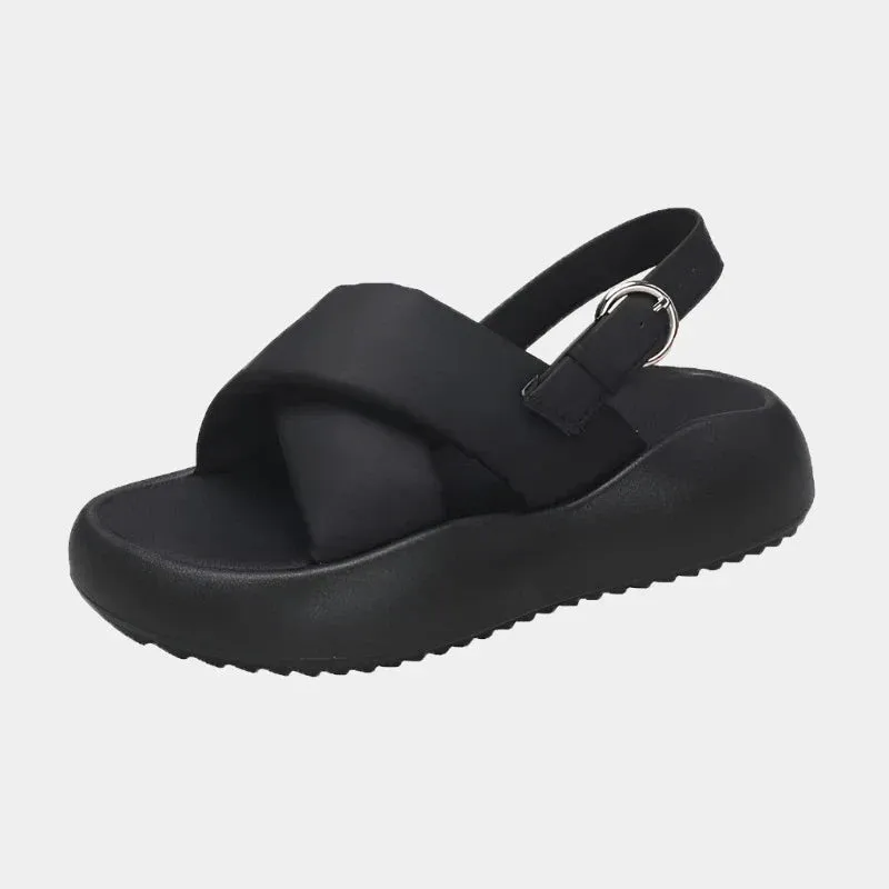 Joskaa 2024 New Roman Designer Chunky Sandals