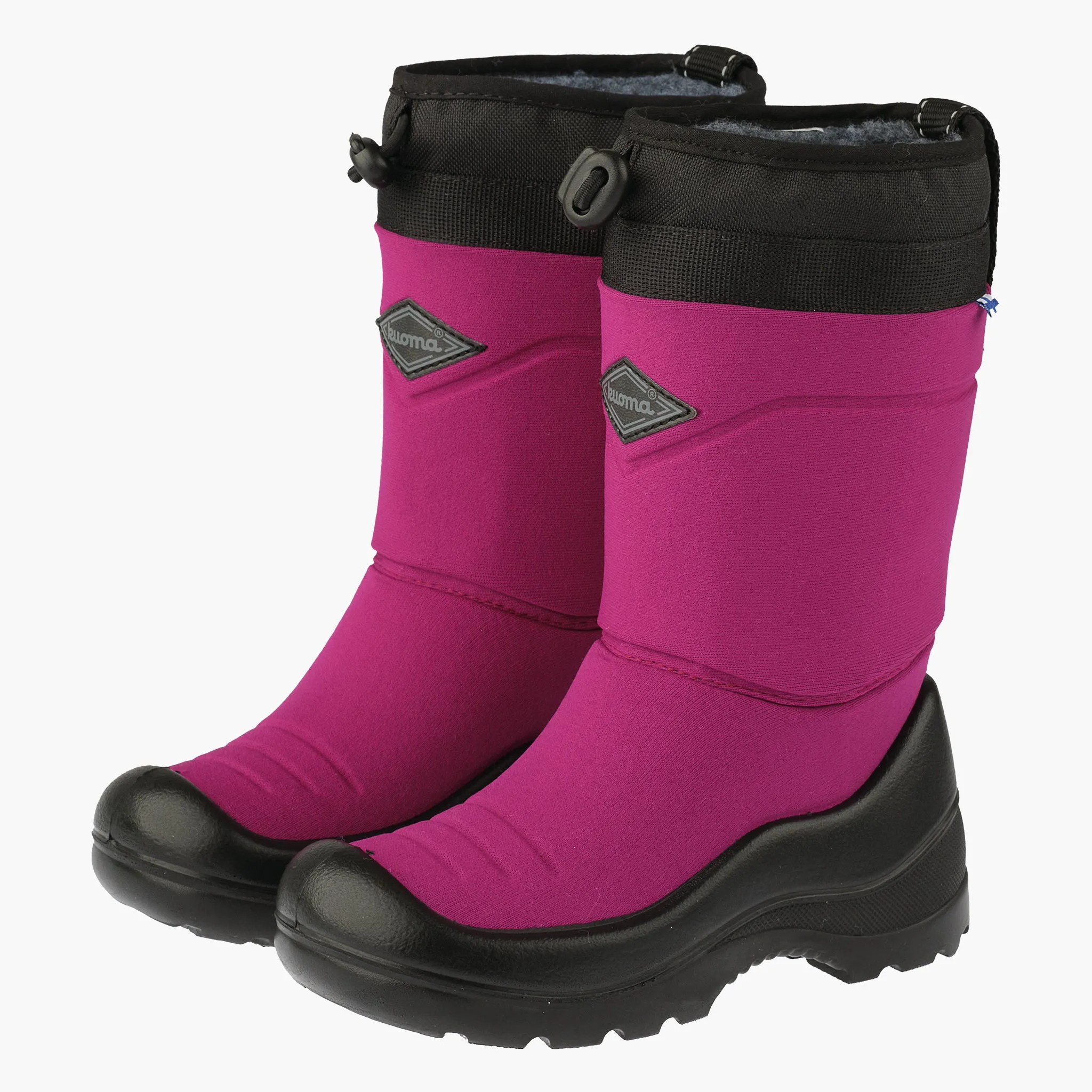 Kids´ winter boots Lumilukko, Boysenberry