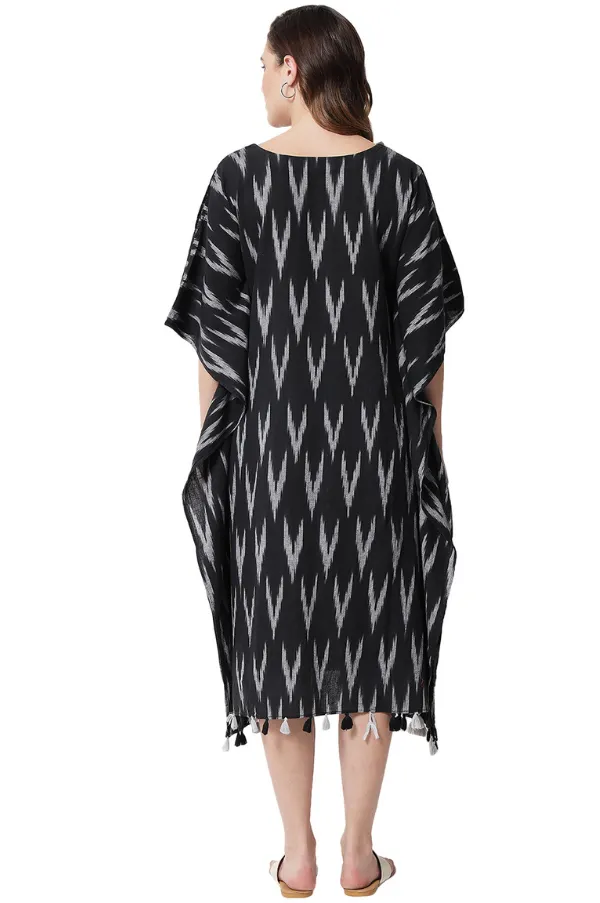 LADY MONTAGUE BLACK KAFTAN