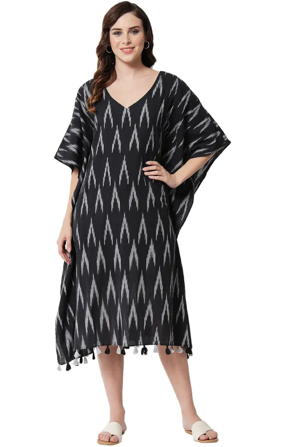 LADY MONTAGUE BLACK KAFTAN