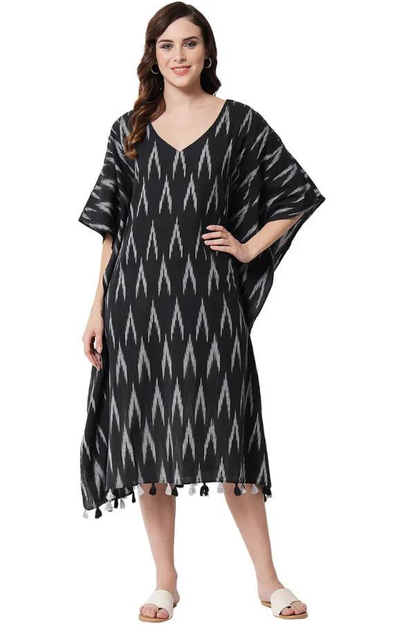 LADY MONTAGUE BLACK KAFTAN