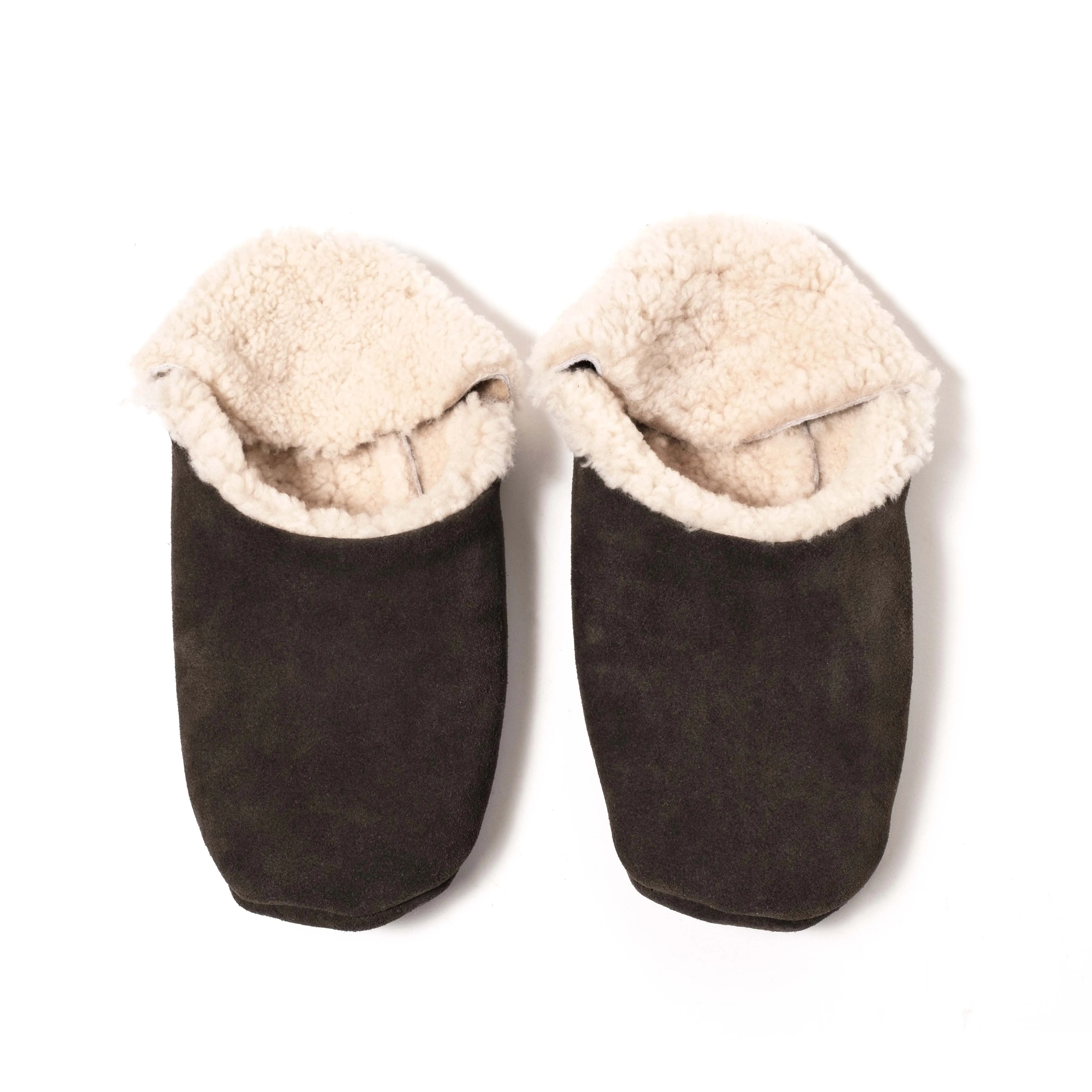 Lambiees shearling Calf Suede Shark grey