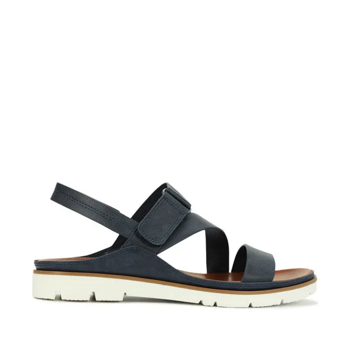 Los Cabos Ashli Sandal With Back Strap Navy