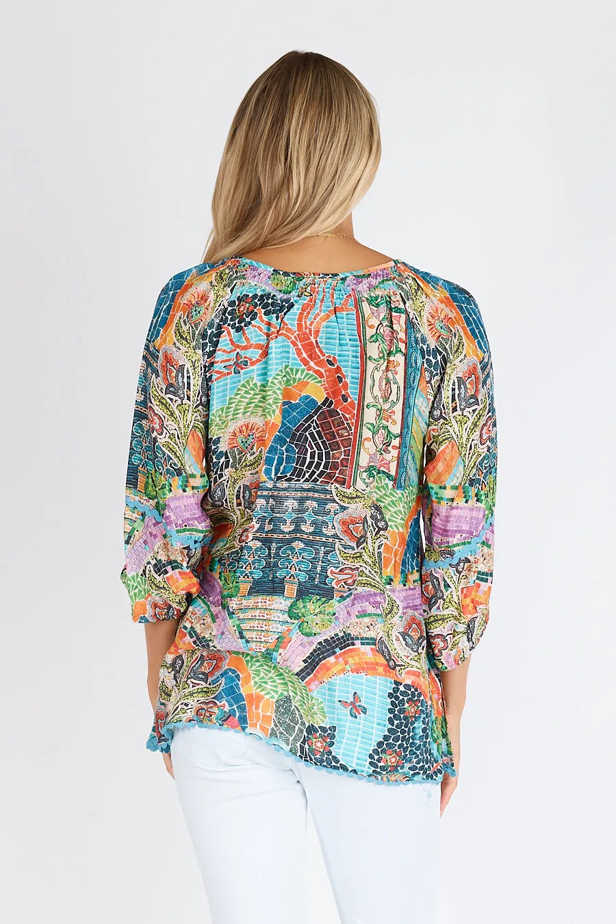 Lula Life  - Mosaic Top - Print