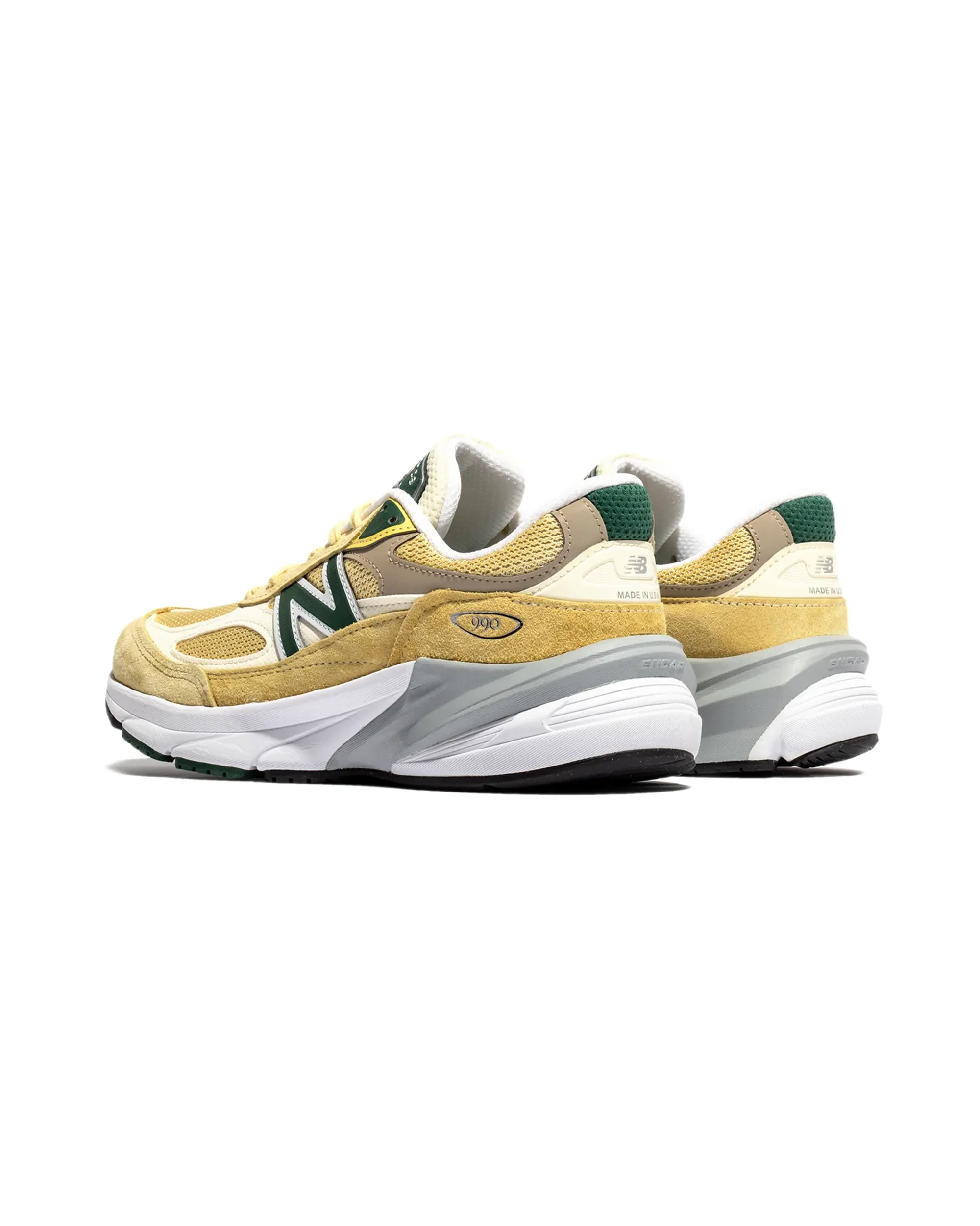 Made in USA 990v6 - Green / Gold / White