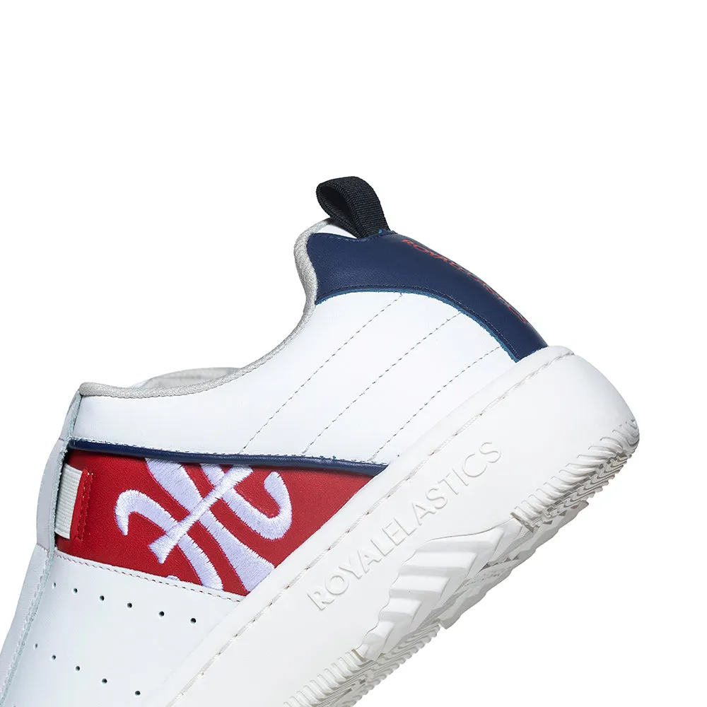 Men's Icon 2.0 Red White Leather Sneakers 06501-015