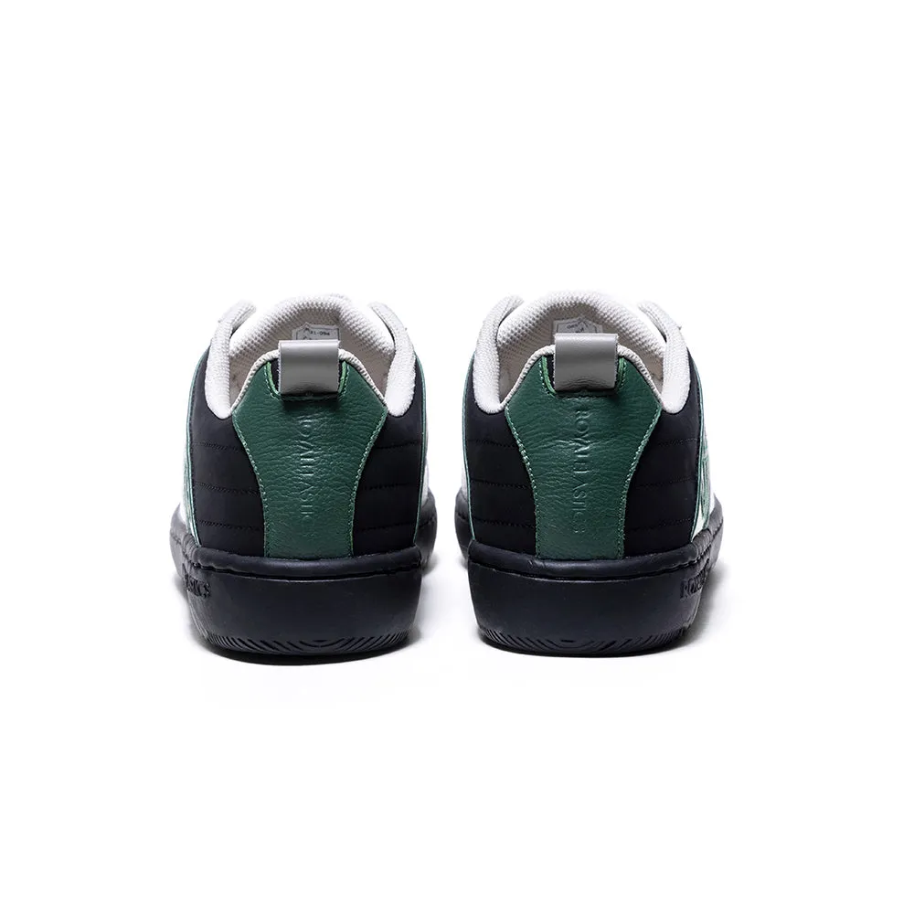 Men's Icon 2.0 White Green Black Logo Leather Sneakers 06531-094