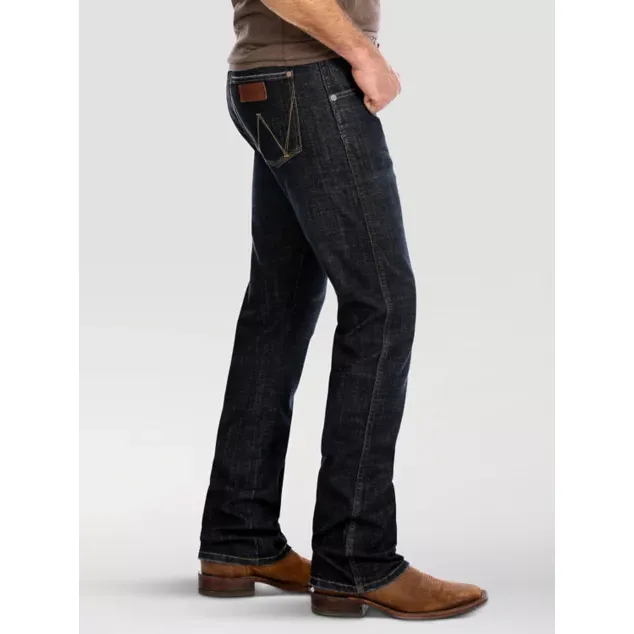 MEN'S WRANGLER RETRO® SLIM FIT BOOTCUT JEAN IN DAX