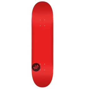 Mini Logo Chevron Stamp 2 Skateboard Deck - 8.5" Red