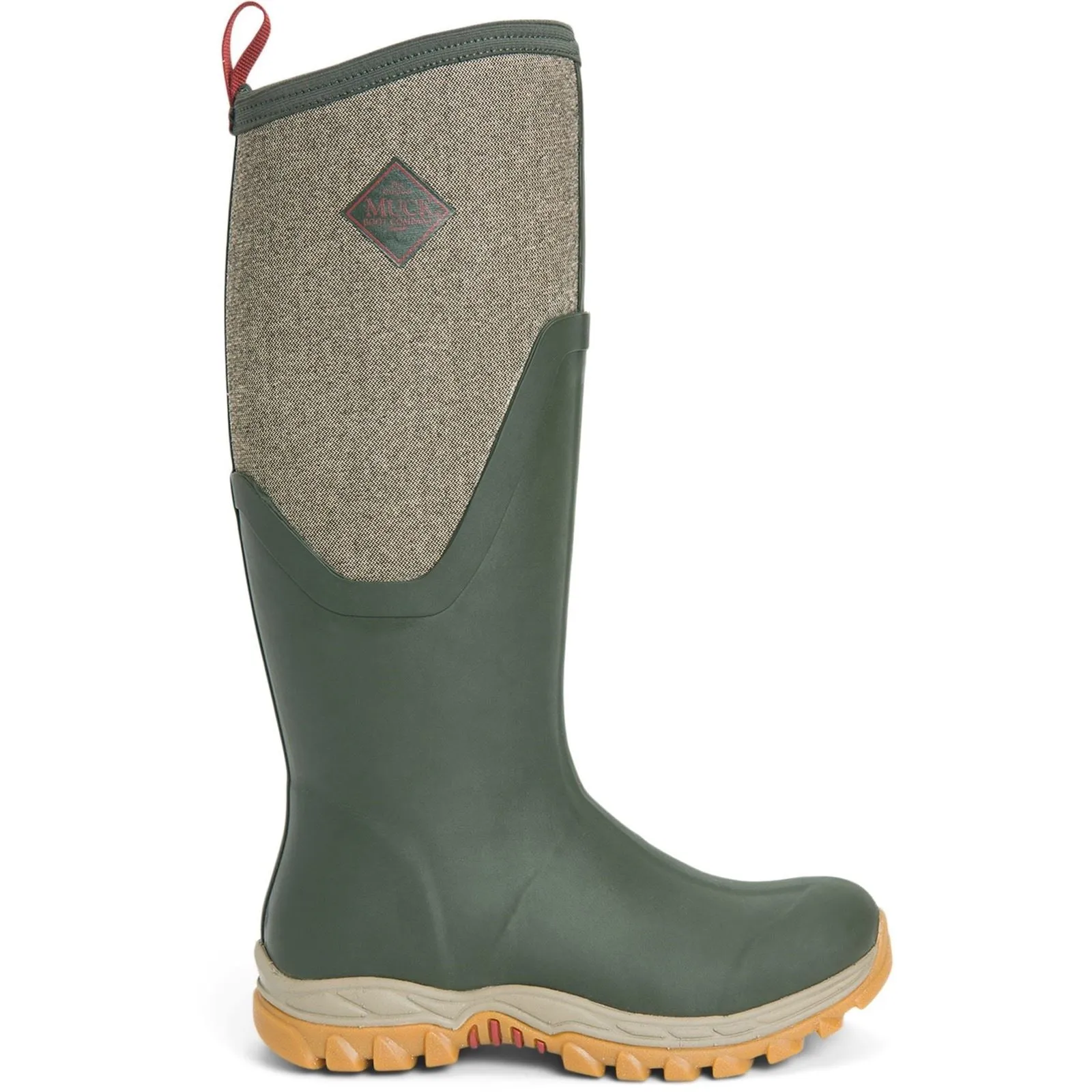 Muck Boots Arctic Sport II Tall Rubber Olive Wellington Boots