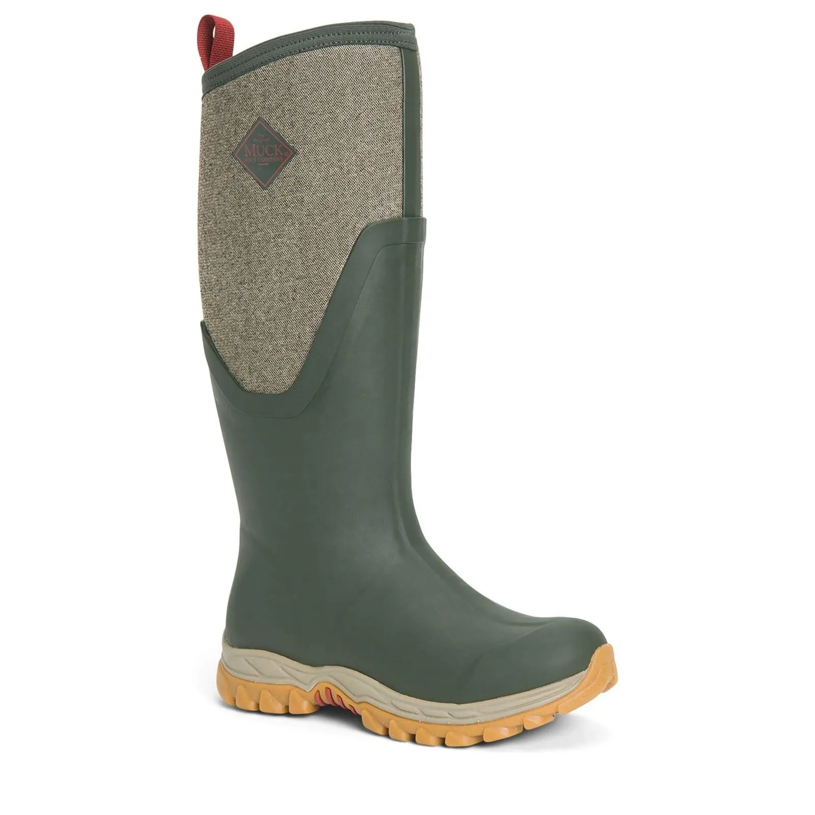 Muck Boots Arctic Sport II Tall Rubber Olive Wellington Boots