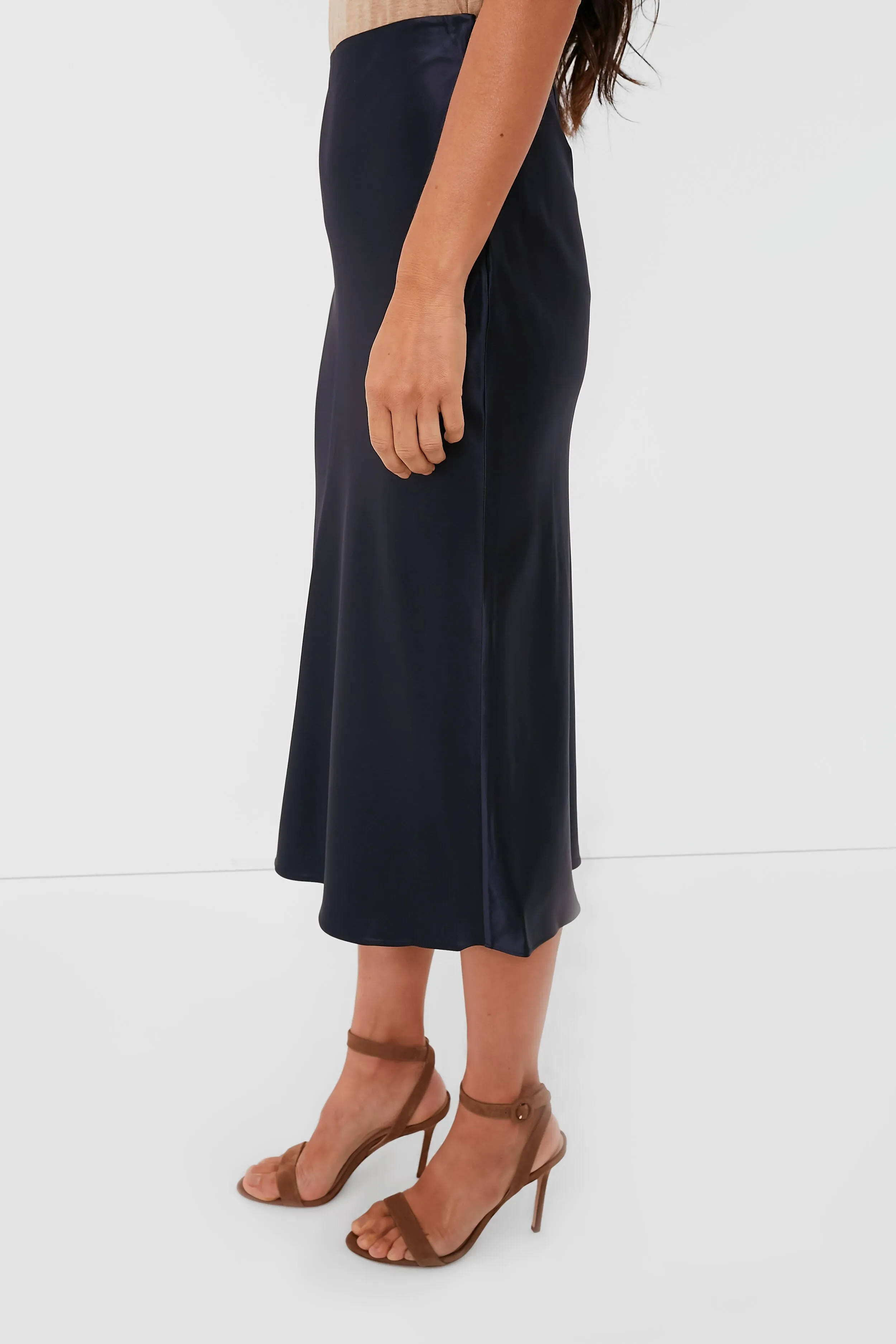 Navy Angela Skirt