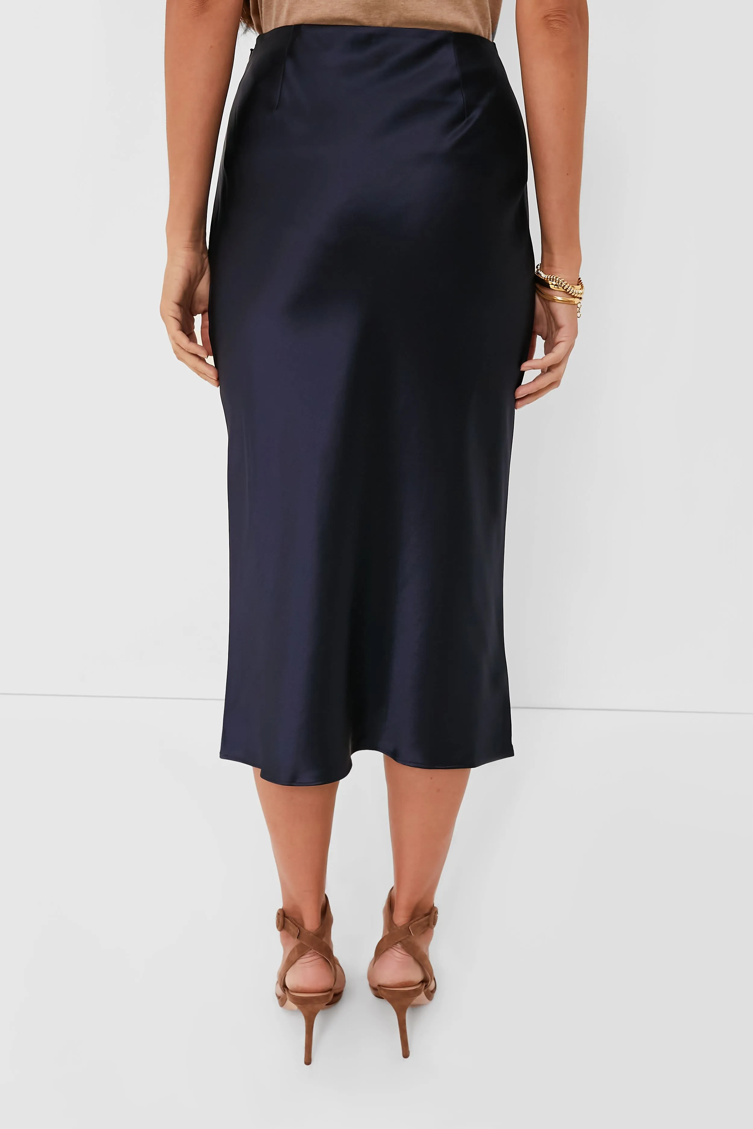 Navy Angela Skirt