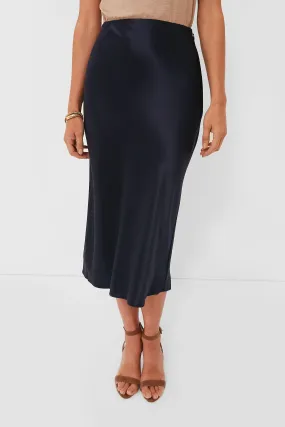 Navy Angela Skirt