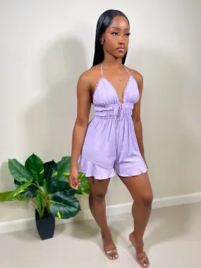 Nola Romper-Lilac