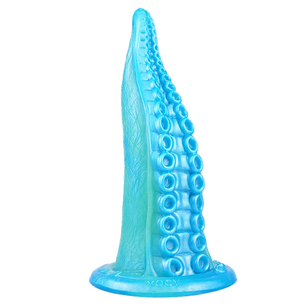 Premium Liquid Silicone Octopus Tentacle-Shaped Anal Plug