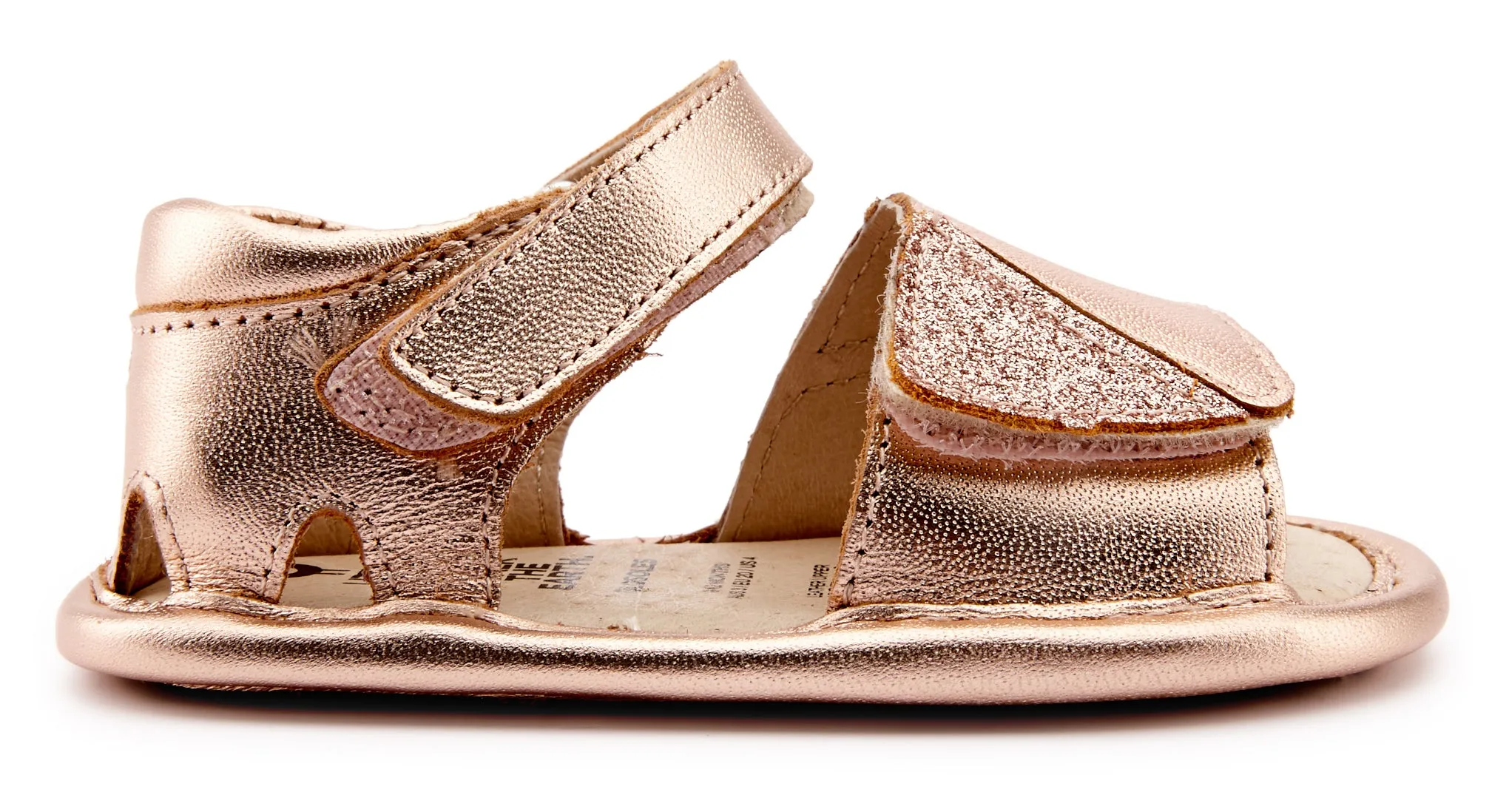 Old Soles Girl's 0045 Sugar-Pop Sandals - Copper/Silver/Glam Copper