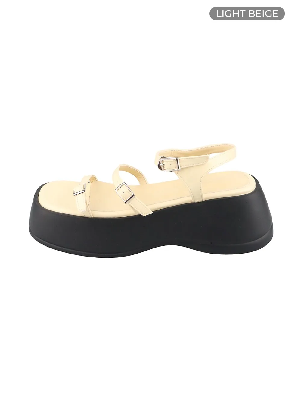 Platform Buckle Sandals CY423