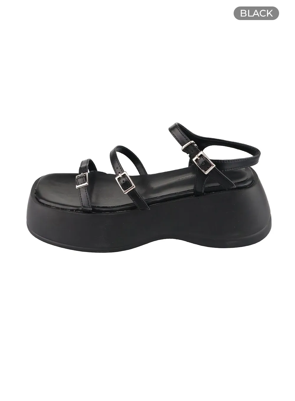 Platform Buckle Sandals CY423