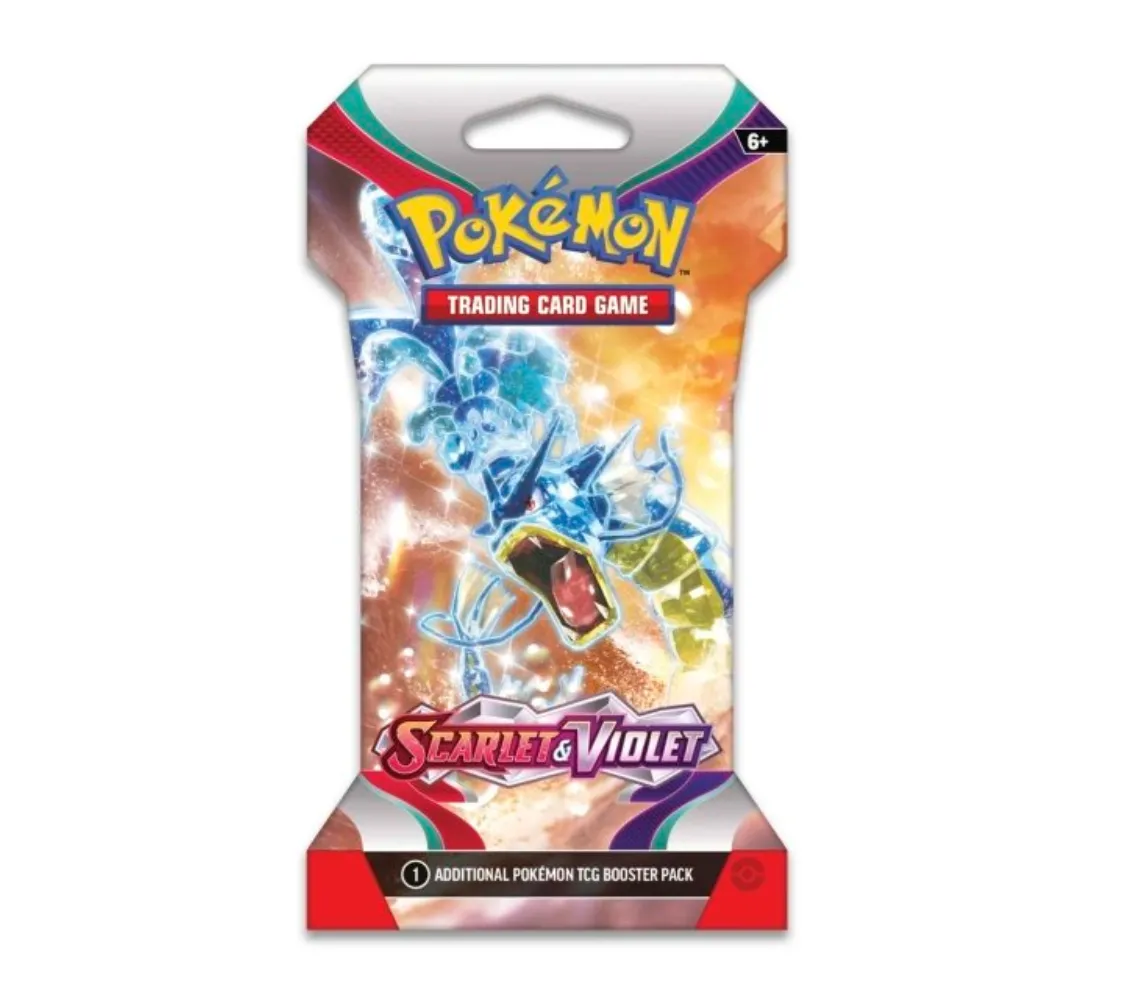 Pokemon Scarlet & Violet Sleeved Booster | Gyarados