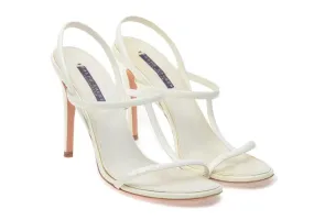 Ralph Lauren - White Strappy Sandals - US 8 1/2