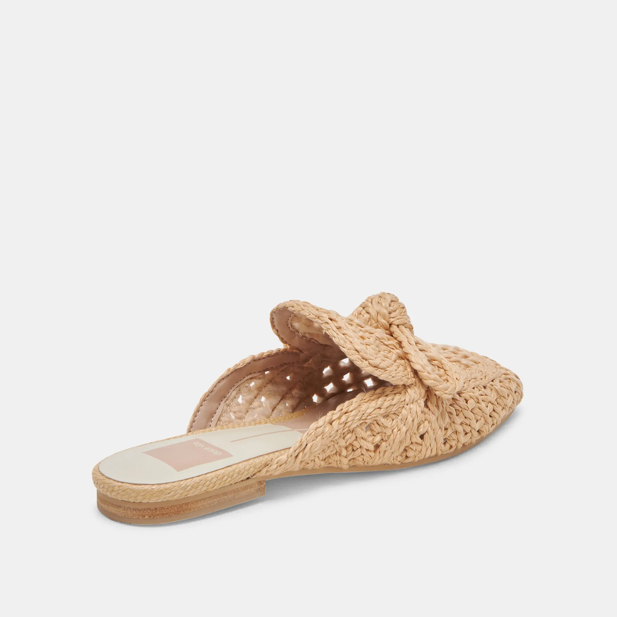 Natural Raffia Sabor Flats - Lightweight and Stylish Footwear