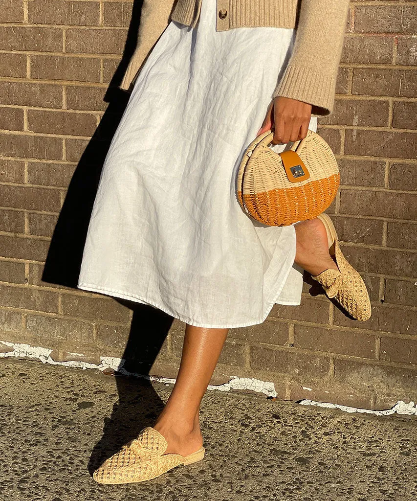 Natural Raffia Sabor Flats - Lightweight and Stylish Footwear