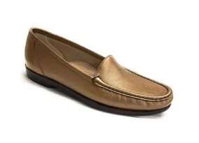 SAS Women's Simplify Tripad Copper Slip On Shoes Leather Wide