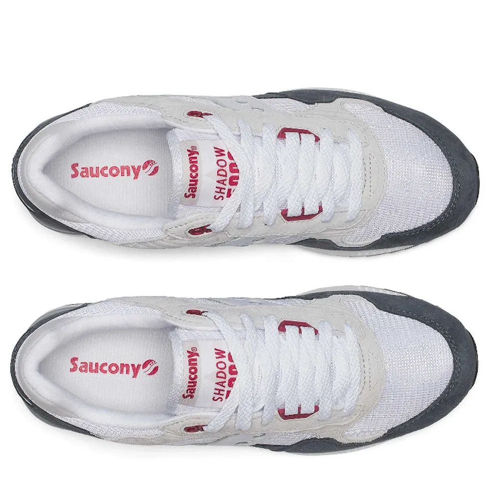 Scarpe Uomo Saucony Sneakers Shadow 5000 White - Grey