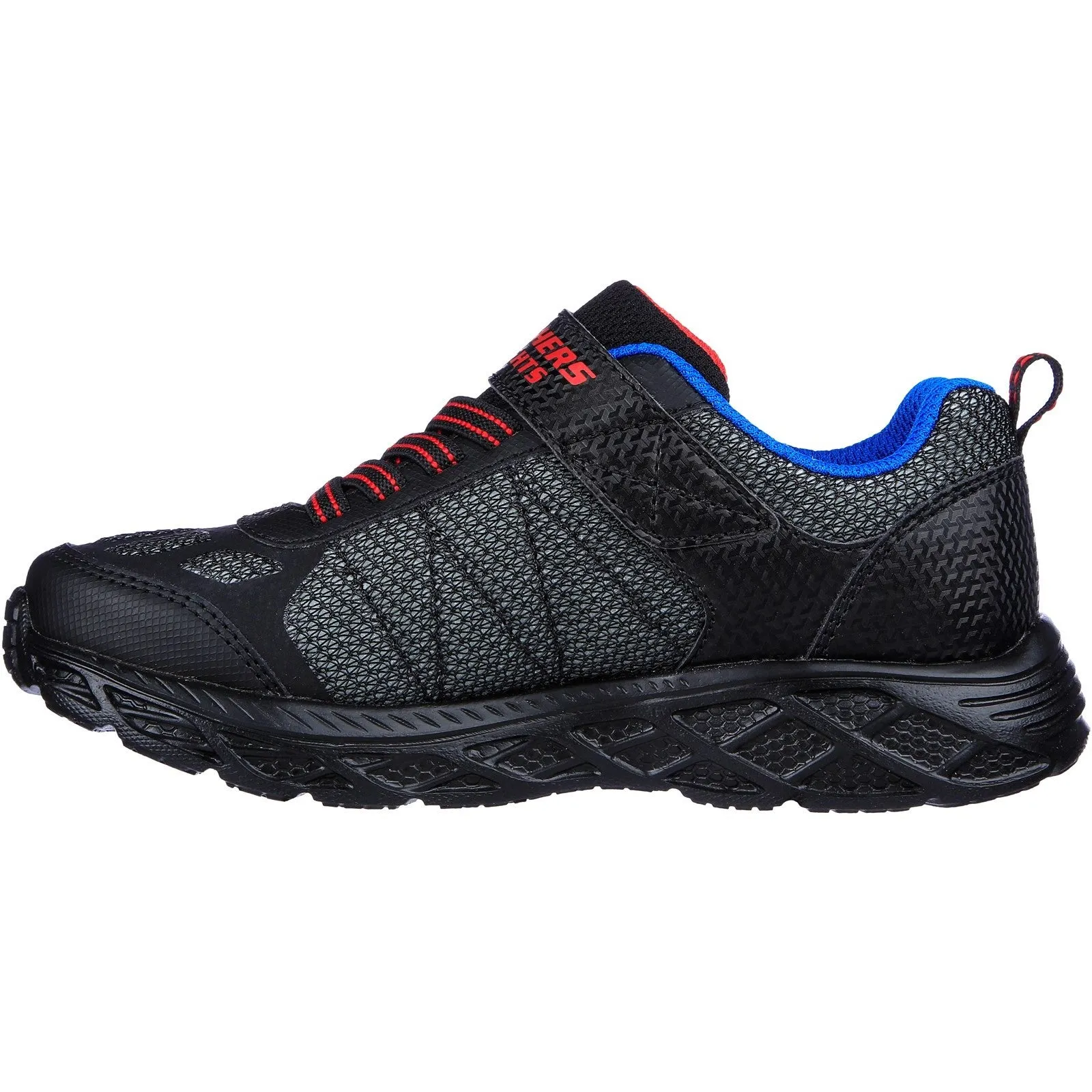 Skechers 401529L Dynamic Flash Rezlur BKRB Black