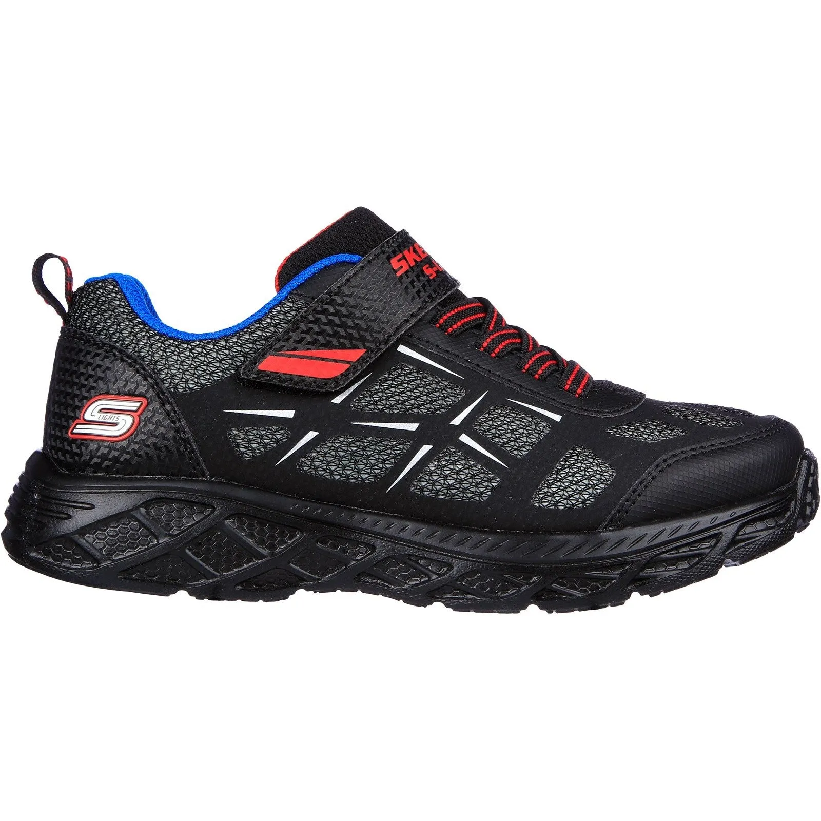 Skechers 401529L Dynamic Flash Rezlur BKRB Black