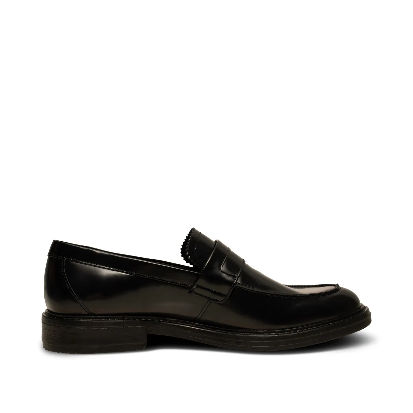 Stanley loafer polido læder - BLACK