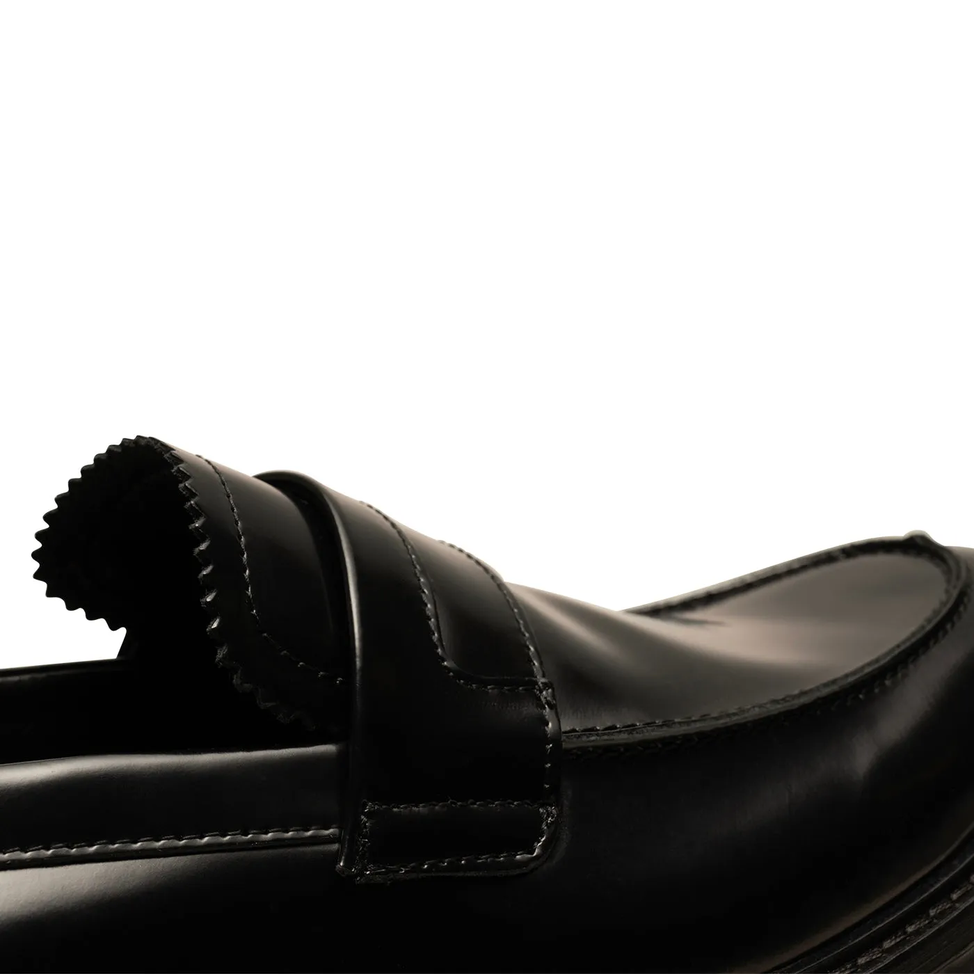 Stanley loafer polido læder - BLACK