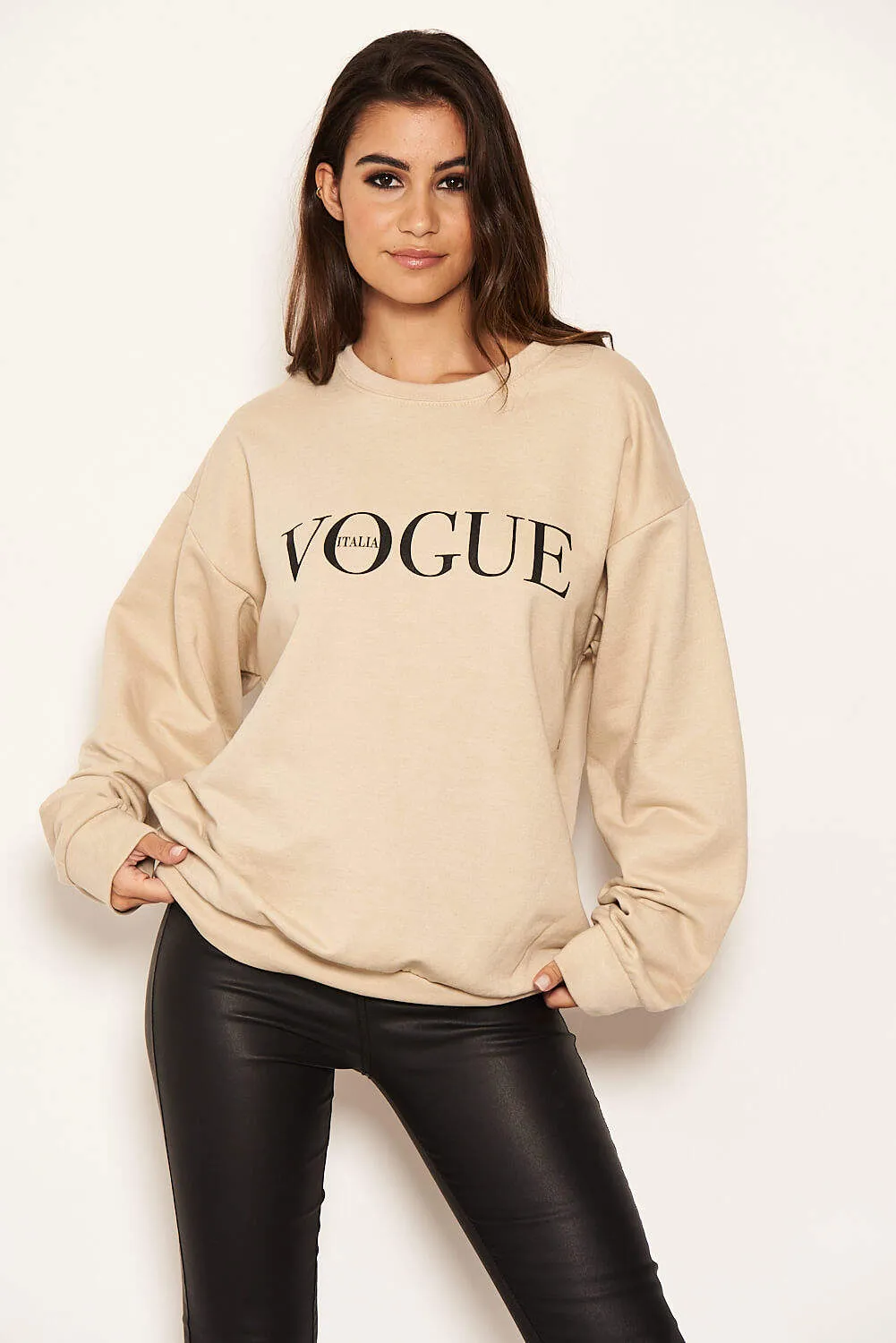 Stone Printed Sweatshirt