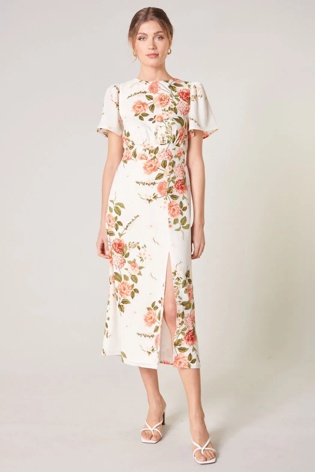 Sweet on You Bloom Midi Dress