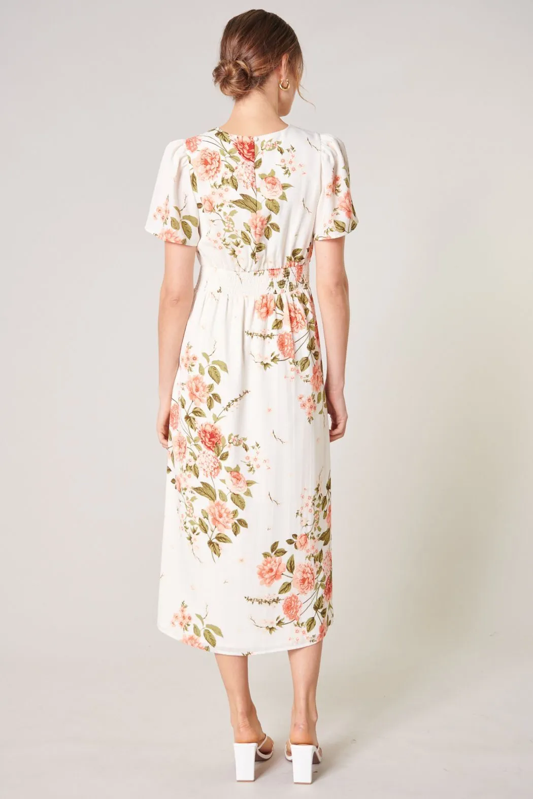 Sweet on You Bloom Midi Dress