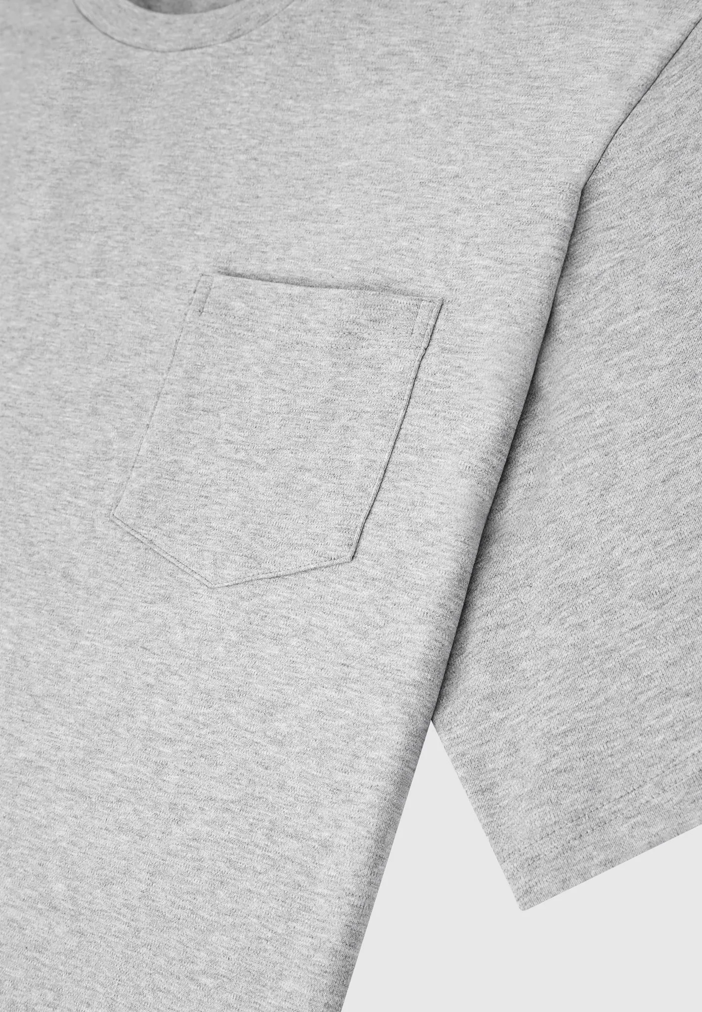 Éternel Oversized Fit Cotton T-Shirt - Grey