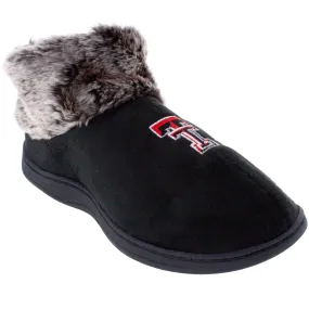 Texas Tech Red Raiders Faux Sheepskin Furry Top Slipper