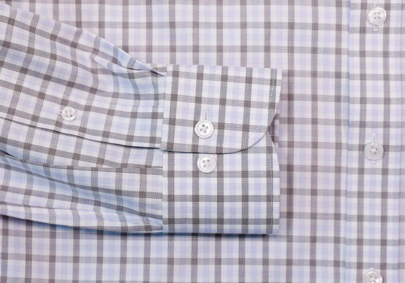 The Lilac Huxley Tattersall Custom Shirt